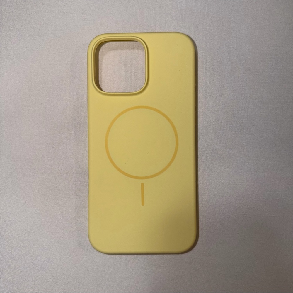 Yellow Phone Case iPhone 16 pro max